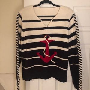 Nautical Anchor Sweater